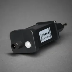 Julepynt ^ Konstsmide Christmas Ring indendørs LED-dekorationslampe, metalsilhuet