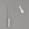 FISCHER & HONSEL Væglamper > River LED-væglampe, flexarm, skærm med glas