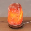 Wagner Life Bordlamper > Rock saltlampe med sokkel, 1,5-2 kg, ravgul