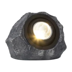 STAR TRADING Dekorationsbelysning|Solcellelamper > Rocky LED-solcellelampe, justerbar