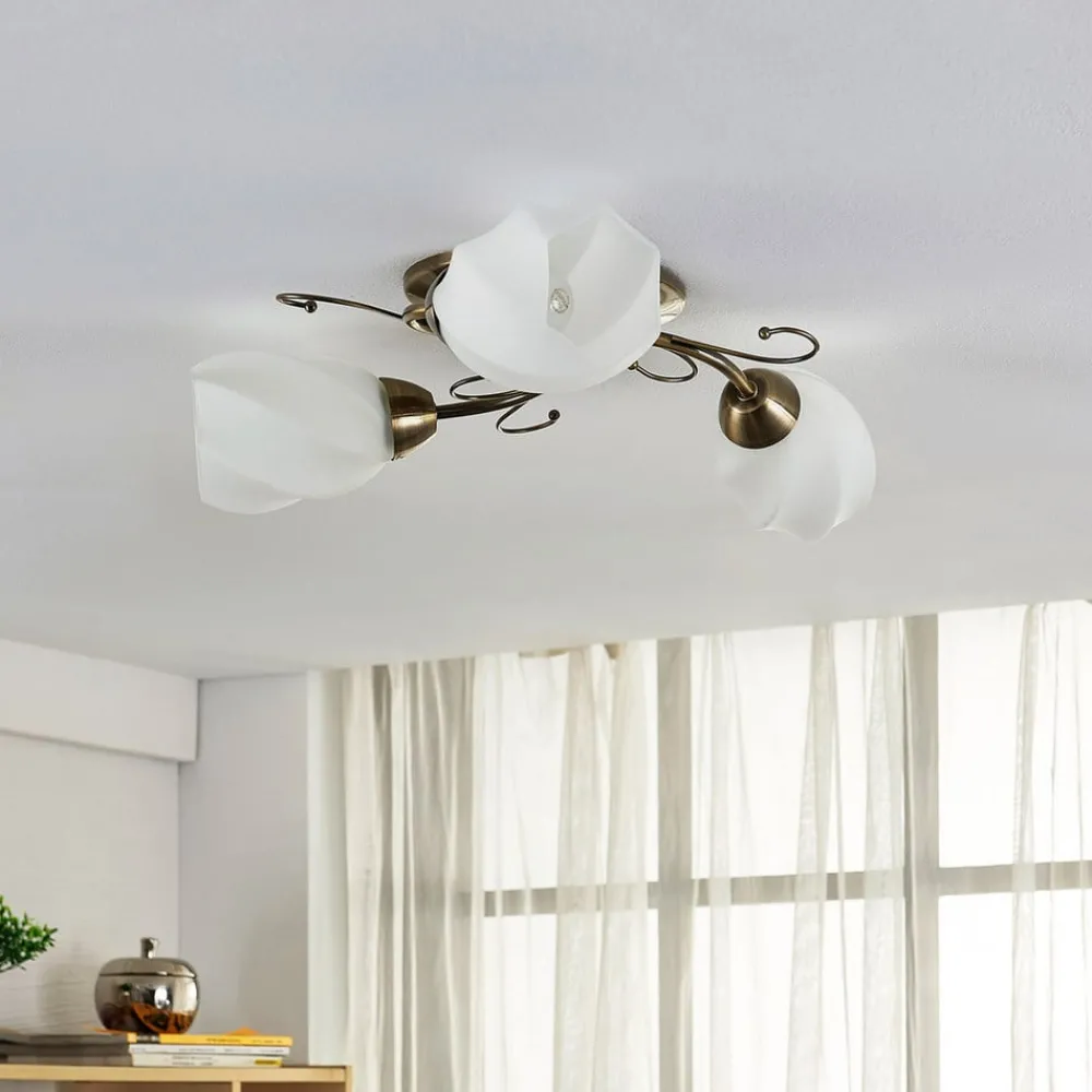 Lindby Gang|Loftlamper > Romantisk udformet loftslampe Amedea