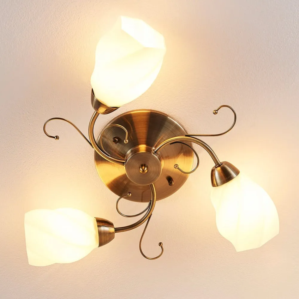 Lindby Gang|Loftlamper > Romantisk udformet loftslampe Amedea