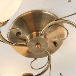 Lindby Gang|Loftlamper > Romantisk udformet loftslampe Amedea