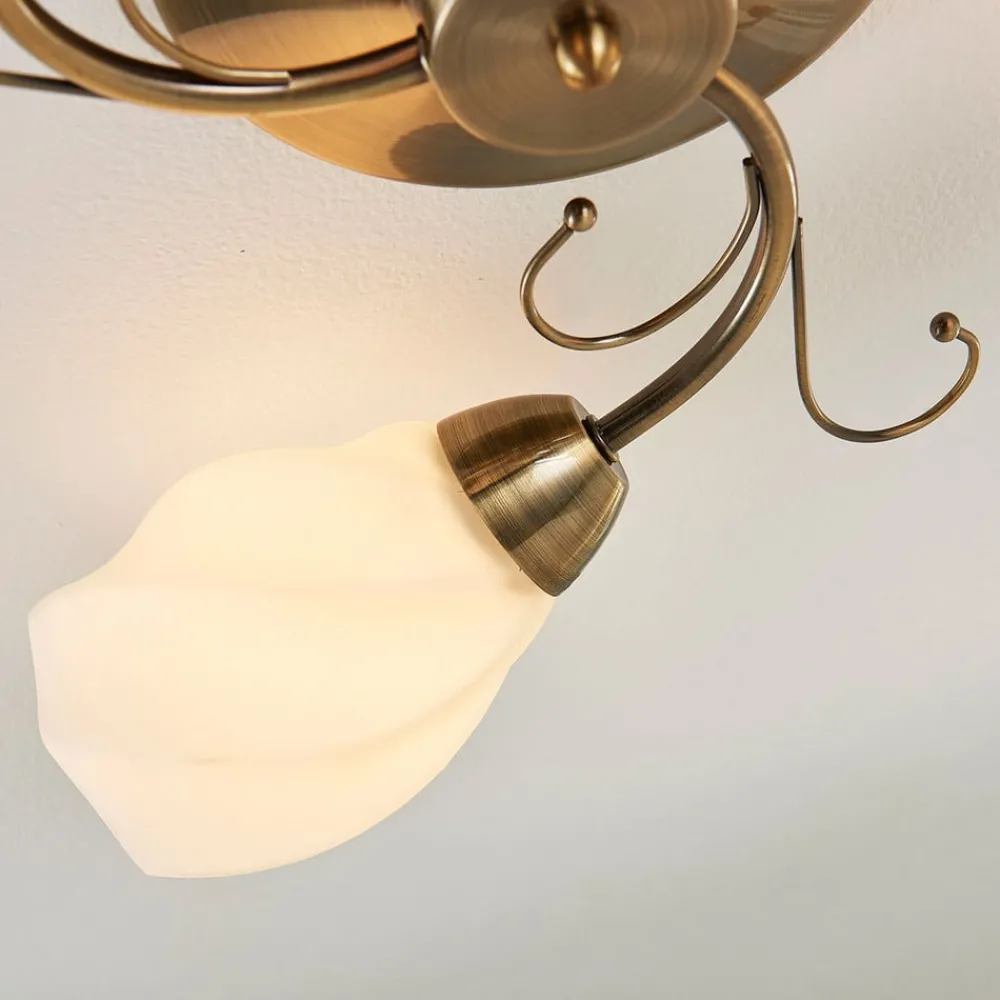 Lindby Gang|Loftlamper > Romantisk udformet loftslampe Amedea