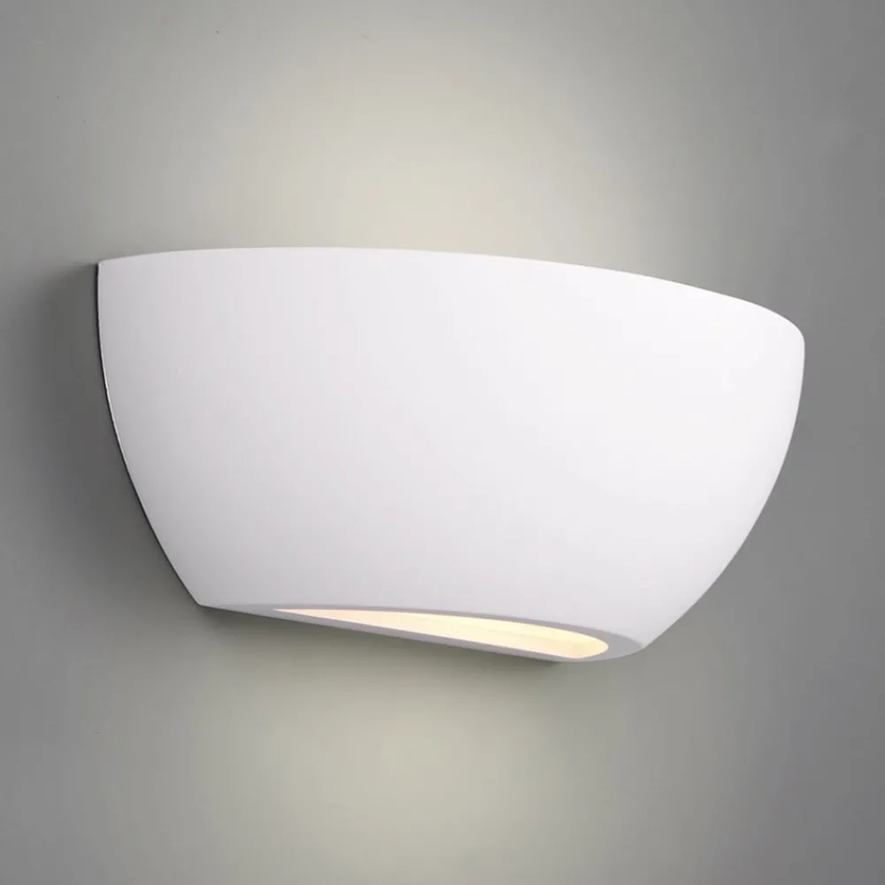 Væglamper ^ Trio Lighting Roma væglampe, gips