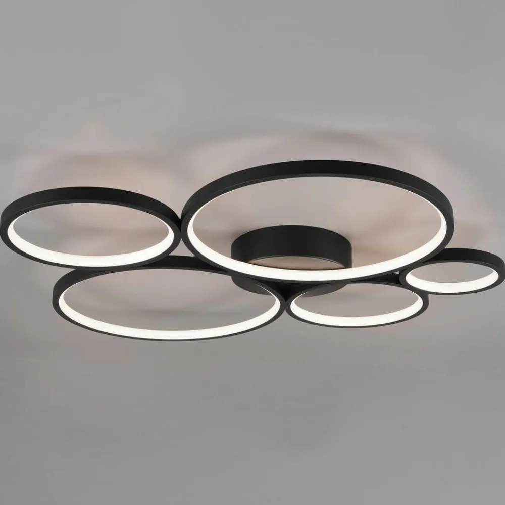 Trio Lighting Gang|Loftlamper > Rondo LED-loftlampe, mat sort