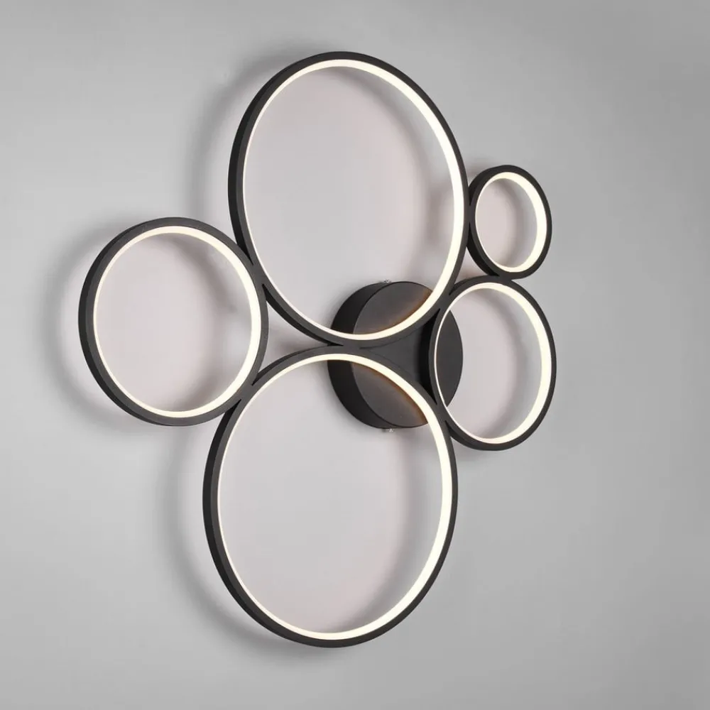 Trio Lighting Gang|Loftlamper > Rondo LED-loftlampe, mat sort