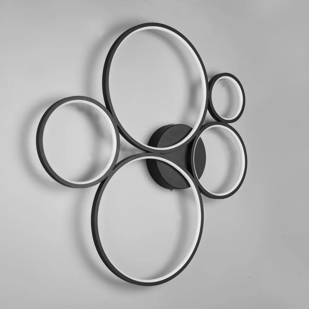 Trio Lighting Gang|Loftlamper > Rondo LED-loftlampe, mat sort