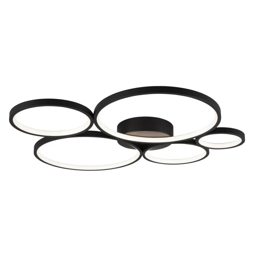 Trio Lighting Gang|Loftlamper > Rondo LED-loftlampe, mat sort