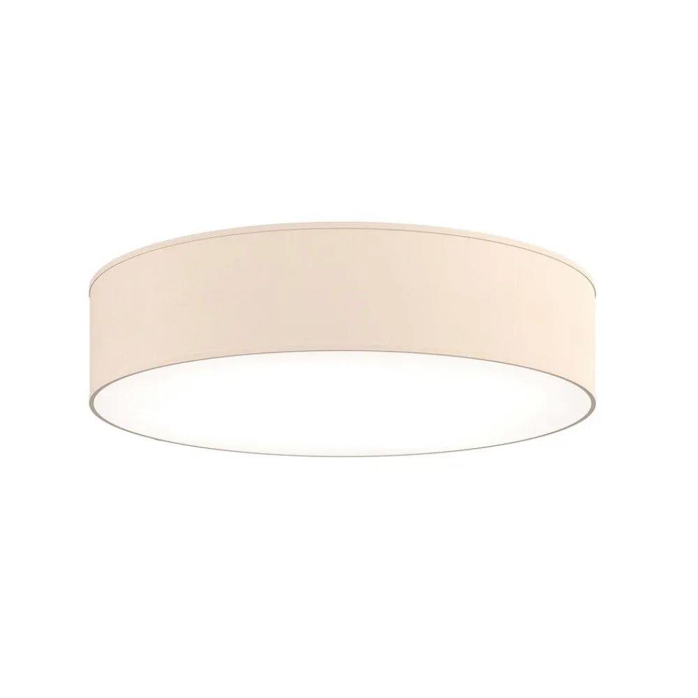 Loftlamper|Loftlamper ^ TK Lighting Rondo loftslampe, beige, Ø 60 cm