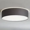 Loftlamper|Loftlamper ^ TK Lighting Rondo loftslampe, grå, Ø 50 cm