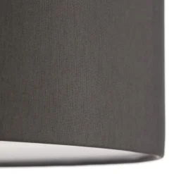 Loftlamper|Loftlamper ^ TK Lighting Rondo loftslampe, grå, Ø 50 cm