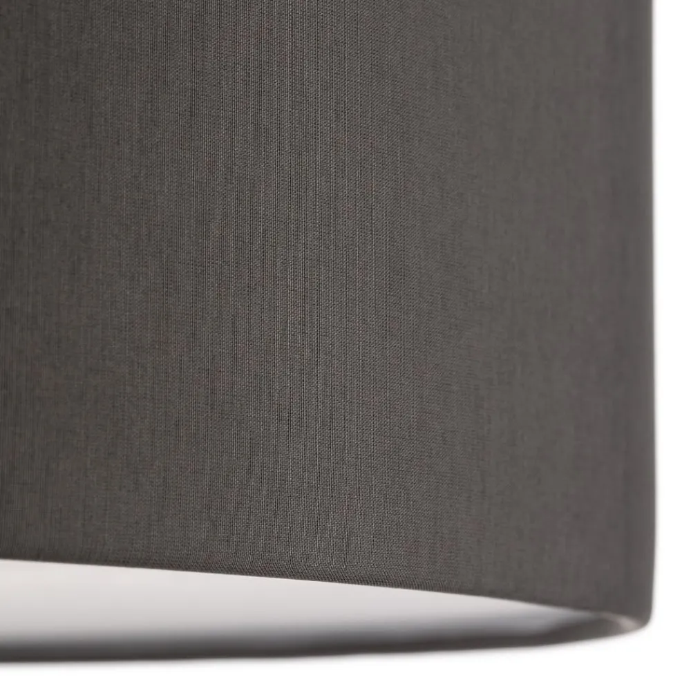 Loftlamper|Loftlamper ^ TK Lighting Rondo loftslampe, grå, Ø 50 cm