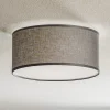 TK Lighting Loftlamper > Rondo loftslampe, grå, Ø 30 cm