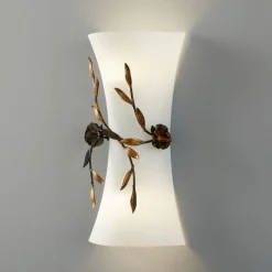 Kögl Væglamper > Rosa væglampe med glasskærm