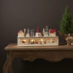 Dekorationsbelysning|Julepynt ^ STAR TRADING Rosenheim by LED-adventsstage, batteridrift