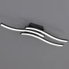 Loftlamper ^ Reality Leuchten Route LED-loftlampe i sort, 3 lyskilder