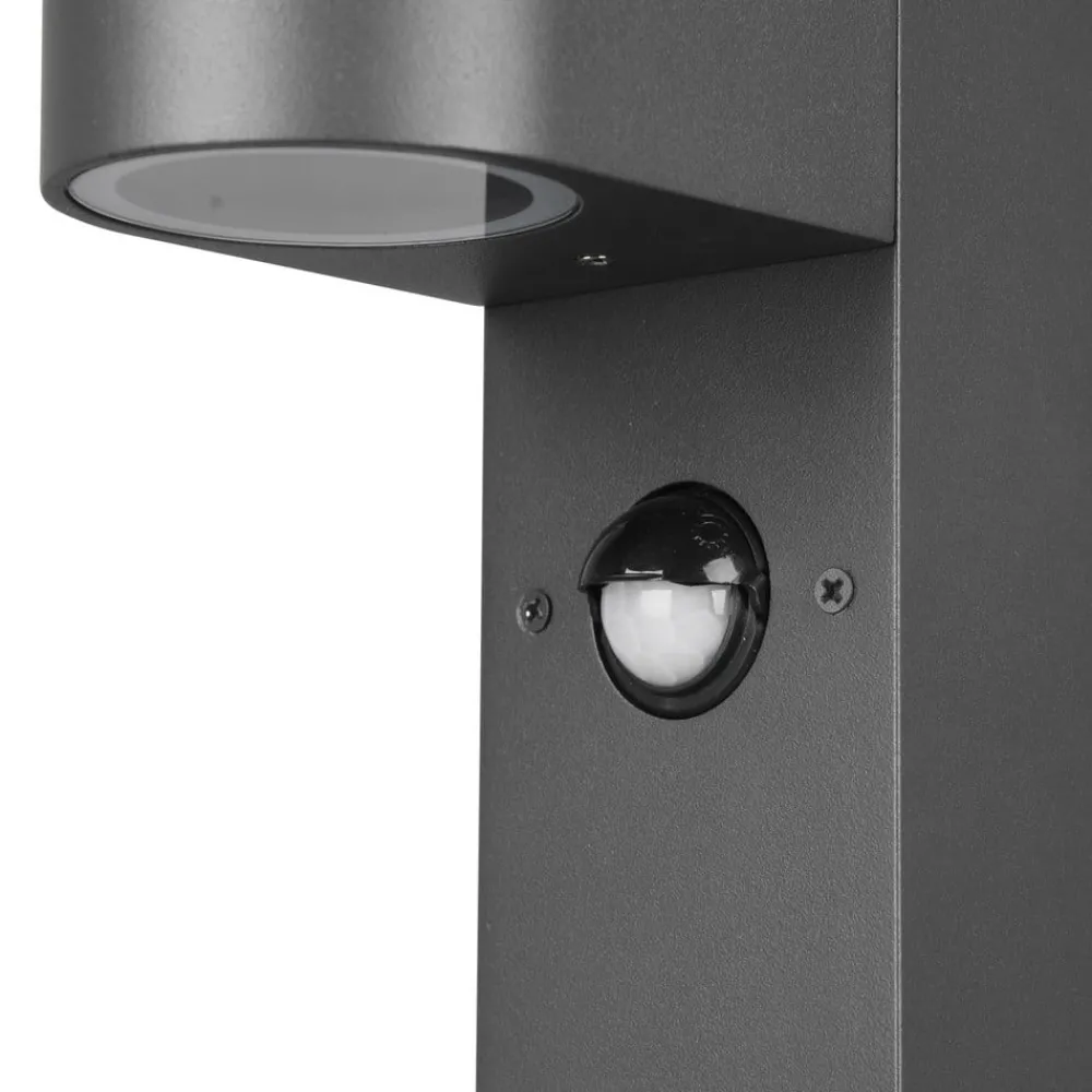 Trio Lighting Sokkellamper Med Sensor|Sokkellamper > Roya sokkellampe, bevægelsessensor, antracit