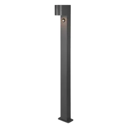Gadebelysning Med Sensor|Gadebelysning ^ Trio Lighting Roya vejlampe, bevægelsessensor, antracit