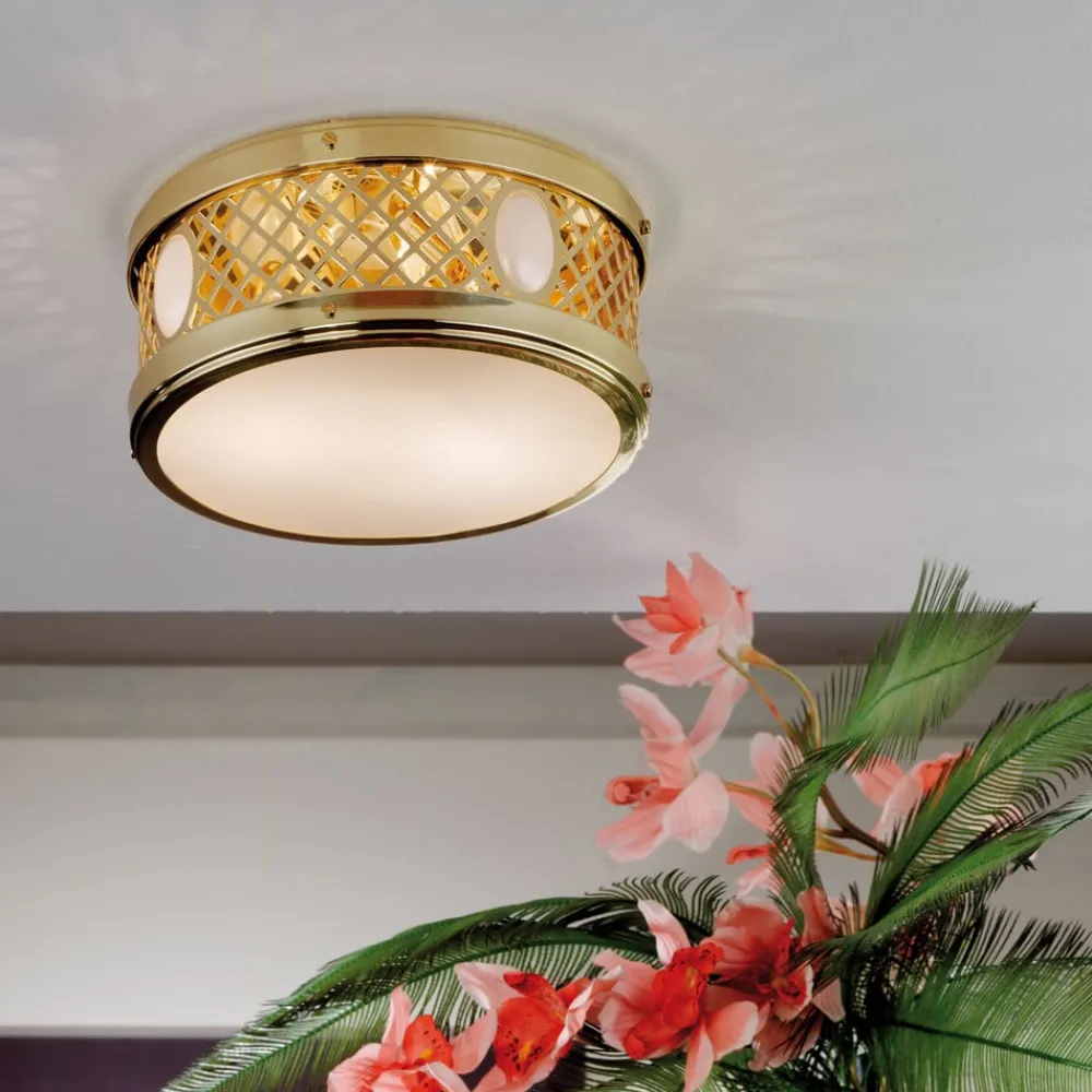 ORION Loftlamper > Rund ALT WIEN loftlampe i poleret messing