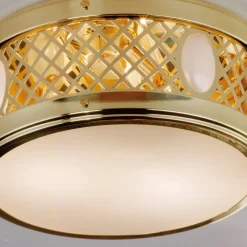 ORION Loftlamper > Rund ALT WIEN loftlampe i poleret messing