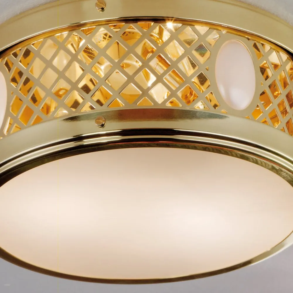 ORION Loftlamper > Rund ALT WIEN loftlampe i poleret messing