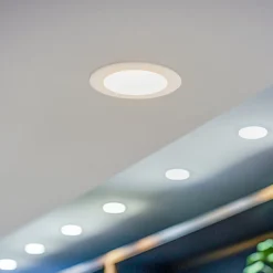 Arcchio Loftlamper|Loftlamper > Rund LED-indbygningslampe Arian, 9,2 cm 6W