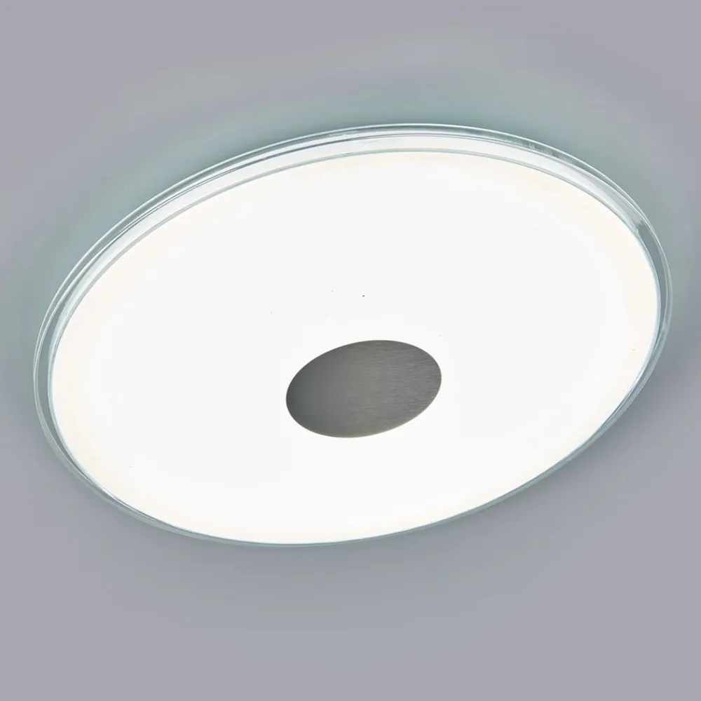 Trio Lighting Loftlamper|Loftlamper > Rund LED-loftlampe Shogun, glitterlook