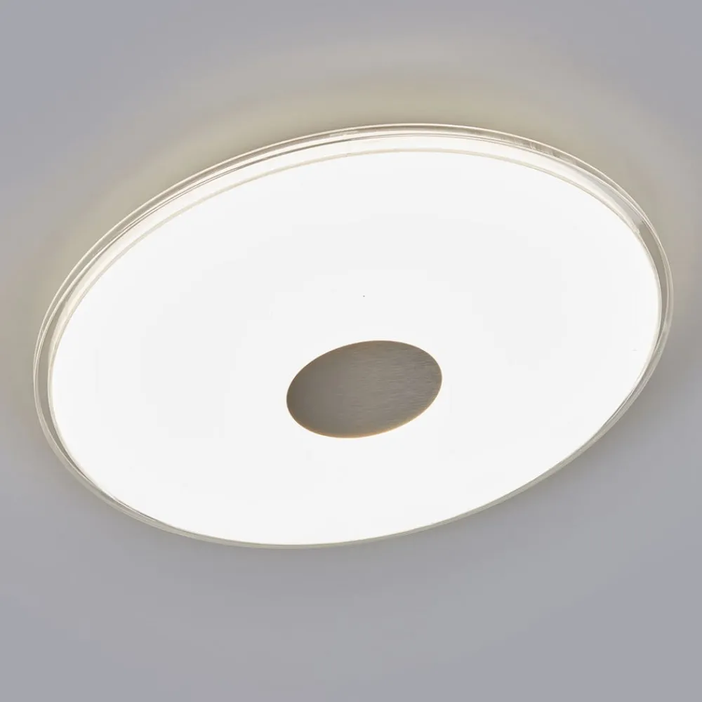 Trio Lighting Loftlamper|Loftlamper > Rund LED-loftlampe Shogun, glitterlook