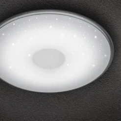 Trio Lighting Loftlamper|Loftlamper > Rund LED-loftlampe Shogun, glitterlook