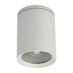 Lucande Terrassebelysning|Udendørs Loftlamper > Rund loftlampe Mianna i sølvgrå