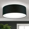 ORION Loftlamper > Rund tekstil loftlampe Antoni i sort