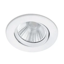 Trio Lighting Loftlamper|Indbygningsspots > Rundt Pamir LED-indbygningsspot i mat hvid
