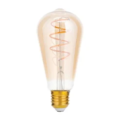 ORION Dæmpbar Led-Pære|Filament Pære > Rustik LED-pære E27 ST64 4 W ravgul 2.200 K dæmpes