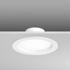 Loftlamper ^ RZB HB 801 LED indbygget downlight IP54 Ø22,5 cm 20 W