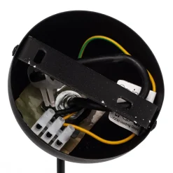 Opviq Pendellamper|Pendellamper > Saglam 3774 hængelampe 1 lyskilde Ø30cm sort/guld
