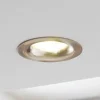 EGLO Indbygningsspots > Saliceto LED-spot rund, stiv 2.700 K nikkel