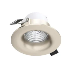 EGLO Indbygningsspots > Saliceto LED-spot rund, stiv 2.700 K nikkel