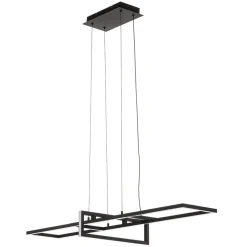 Pendellamper|Pendellamper ^ Trio Lighting Salinas LED-hængelampe, 3.000 K, mat sort