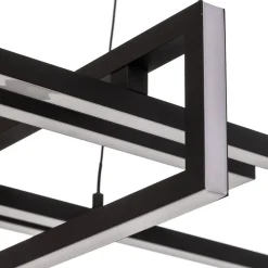 Pendellamper|Pendellamper ^ Trio Lighting Salinas LED-hængelampe, 3.000 K, mat sort