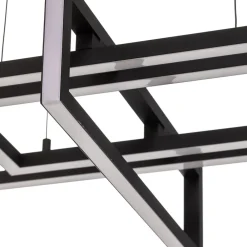 Pendellamper|Pendellamper ^ Trio Lighting Salinas LED-hængelampe, 3.000 K, mat sort