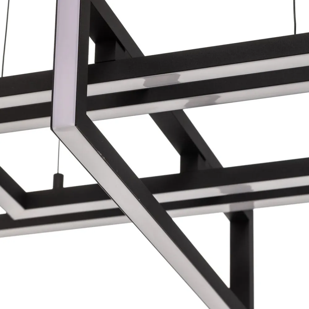 Pendellamper|Pendellamper ^ Trio Lighting Salinas LED-hængelampe, 3.000 K, mat sort