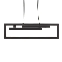 Pendellamper|Pendellamper ^ Trio Lighting Salinas LED-hængelampe, 3.000 K, mat sort