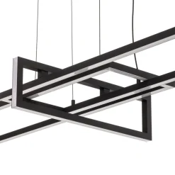 Pendellamper|Pendellamper ^ Trio Lighting Salinas LED-hængelampe, 3.000 K, mat sort