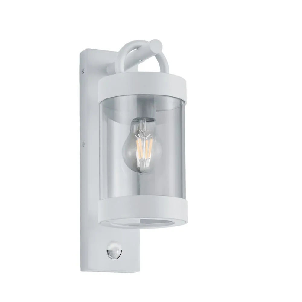 Trio Lighting Væglampe Med Sensor|Væglamper > Sambesi udendørs væglampe, bevægelsessensor, hvid