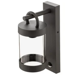 Trio Lighting Væglampe Med Sensor|Væglamper > Sambesi udendørs væglampe, bev.sensor, antracit