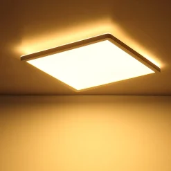 Globo Loftlamper|Loftlamper > Sapana LED-loftlampe, kantet, kan dæmpes, hvid