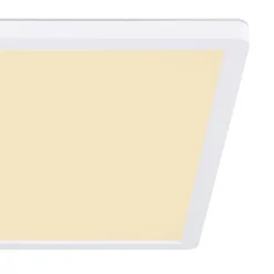 Globo Loftlamper|Loftlamper > Sapana LED-loftlampe, kantet, kan dæmpes, hvid