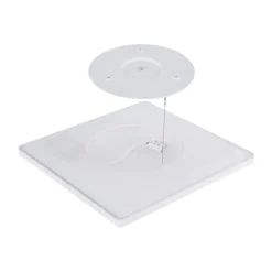 Globo Loftlamper|Loftlamper > Sapana LED-loftlampe, kantet, kan dæmpes, hvid