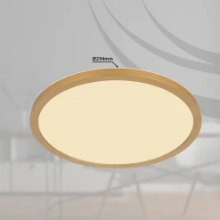Globo Loftlamper|Loftlamper > Sapana LED-loftlampe, Ø 29,5 messing